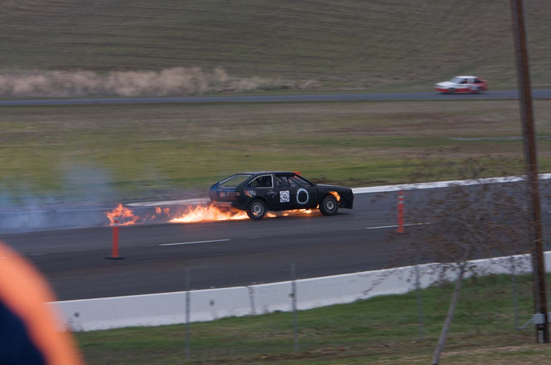 Illustration for article titled Squirrels Of Fury Scirocco Ventilates Engine Block, Goes Out In Blaze Of Glory